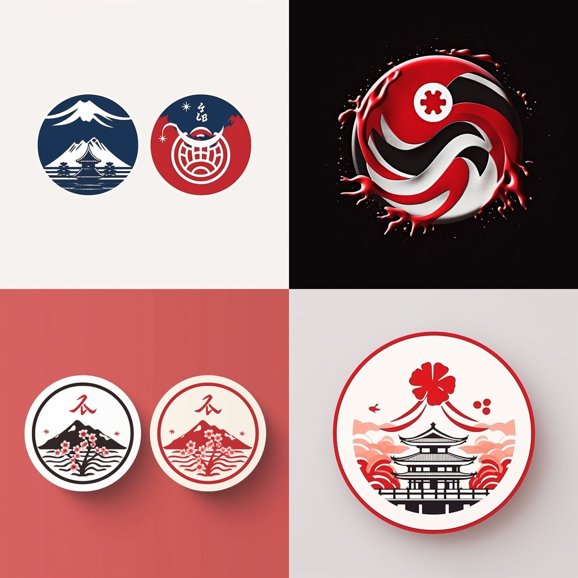 Designing the Japan Business Exchange Logo: Midway Progress
