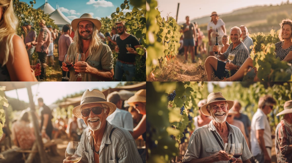 Sun-Drenched Vineyard Fiesta: Unrecognized Celebrations