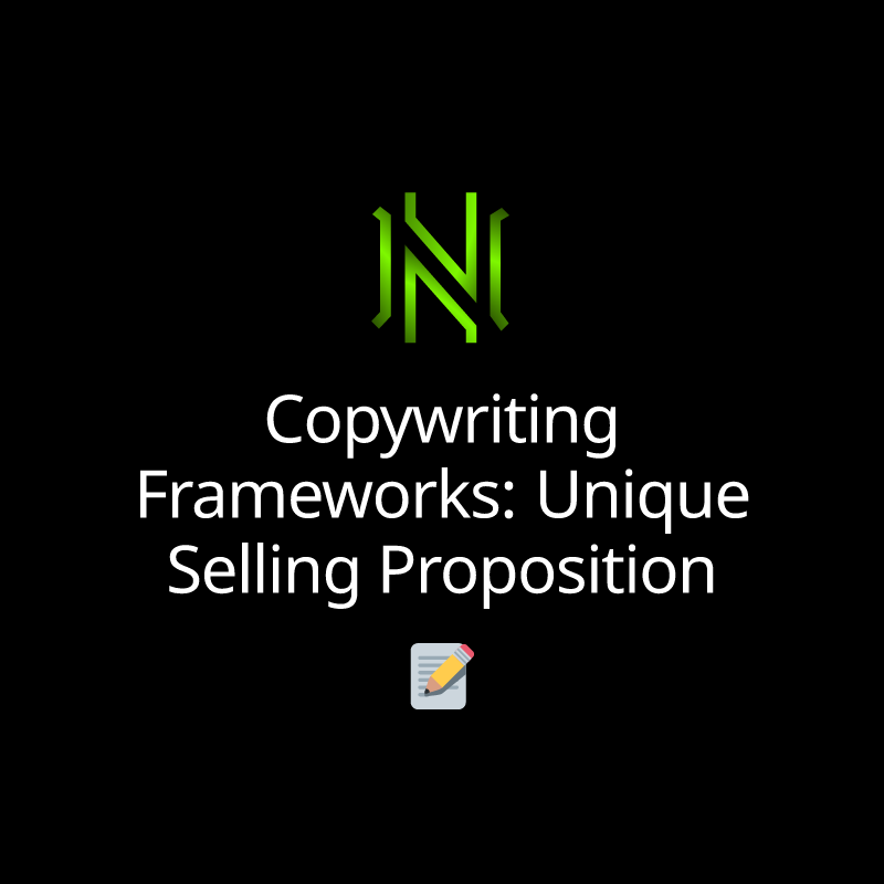 Copywriting Frameworks: Unique Selling Proposition