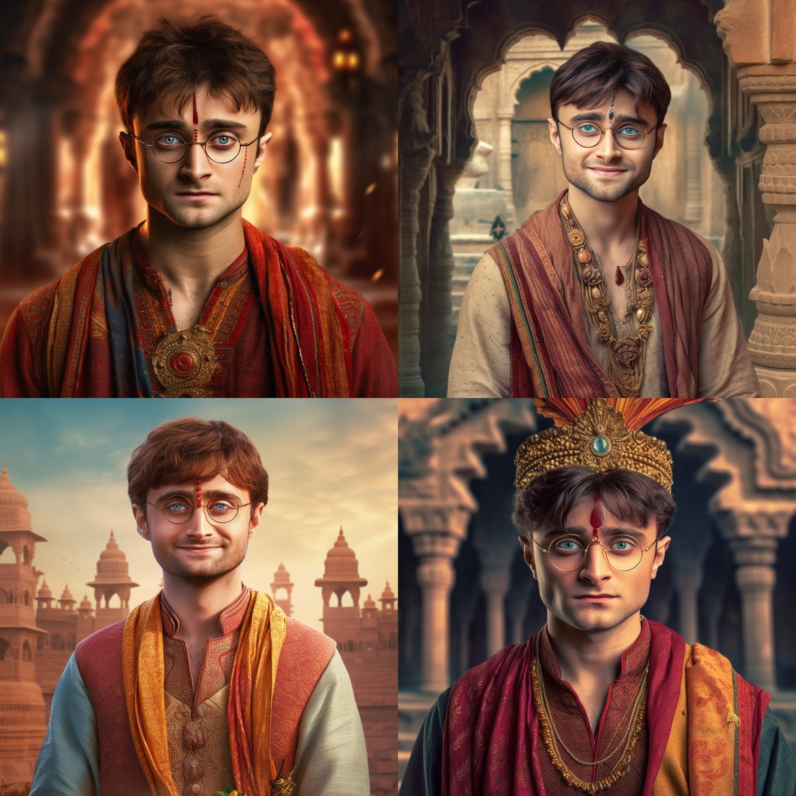 Harry Potter Redefined in Ethnic Attire
