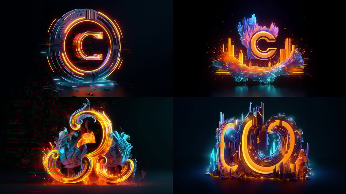 Neon Magic: A Futuristic Crypto Country Mid-Journey Prompt