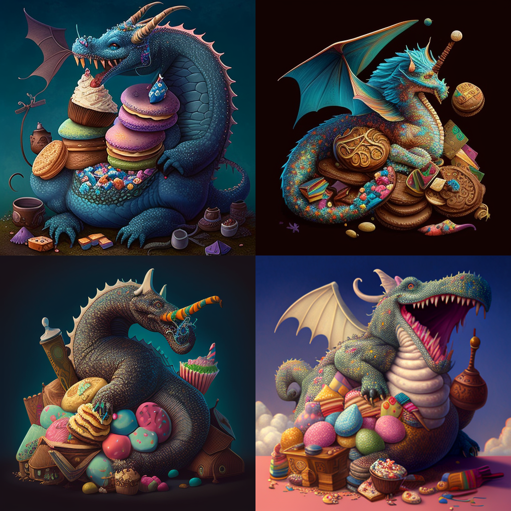 Sugar Dragon's Candy Trove: A Whimsical Halfway Stop