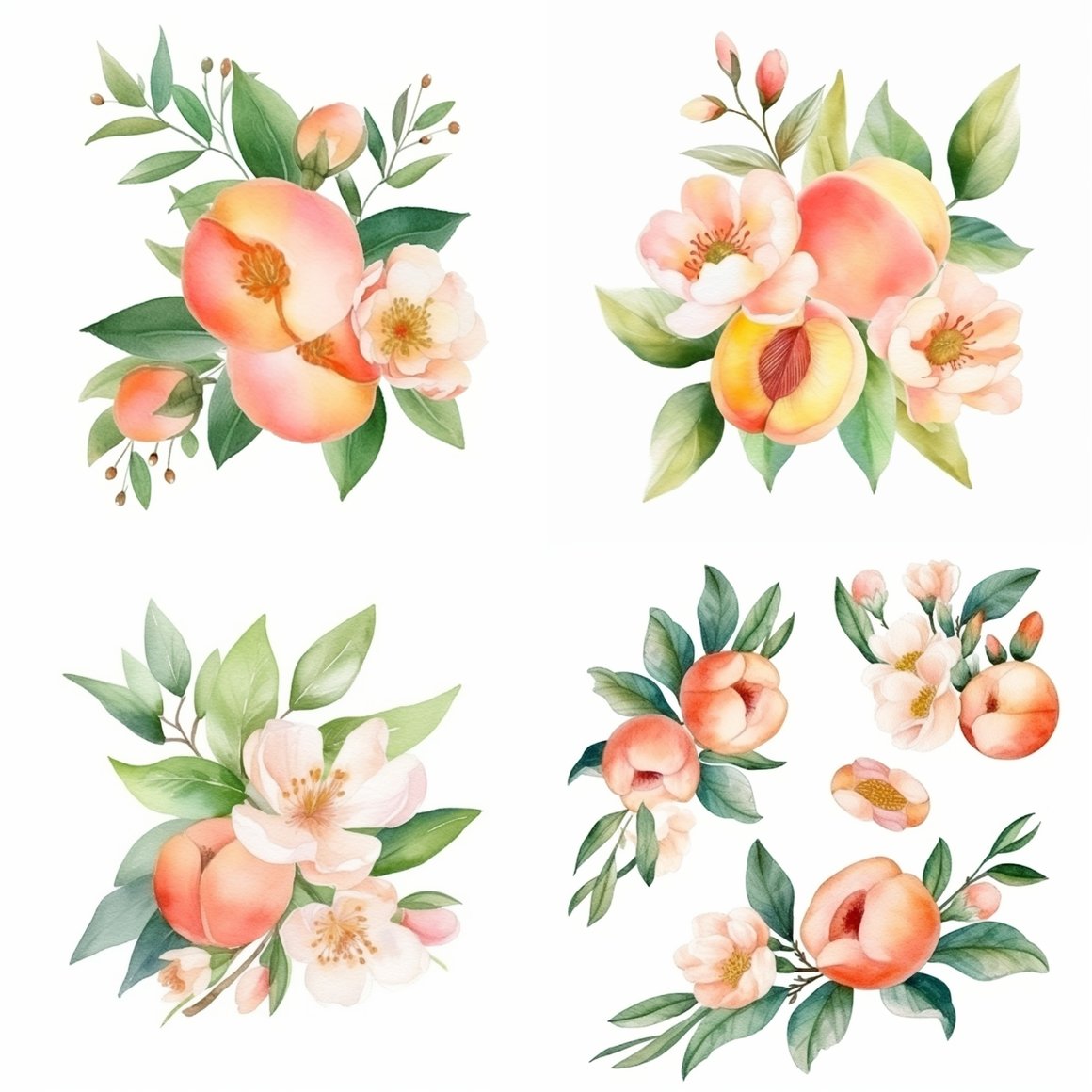 Mid-Way Evaluation of Peach Blossom Watercolor Project