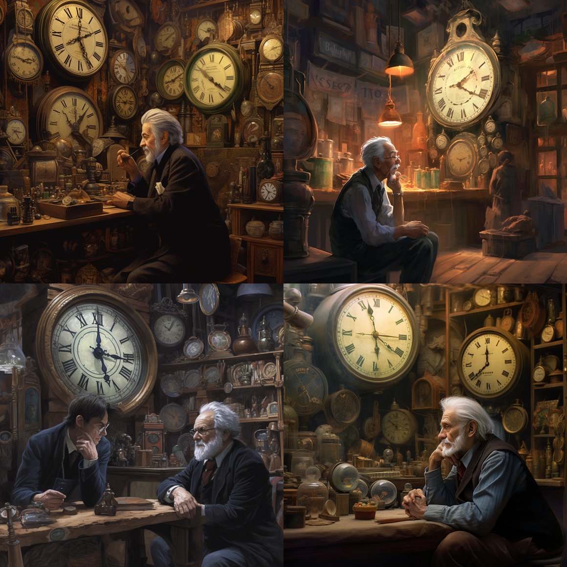Chronicles in Time: Tales from the Clock Shop