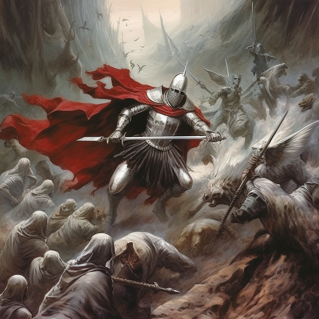 A Templar's Crusade Through Dante's Valley of the Lost