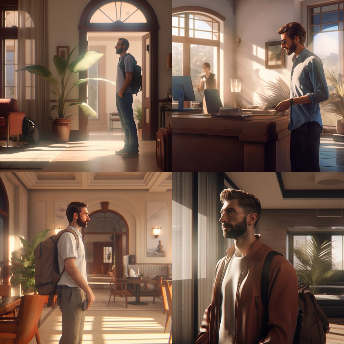 Midday Check-In: An 8K Realistic Tour