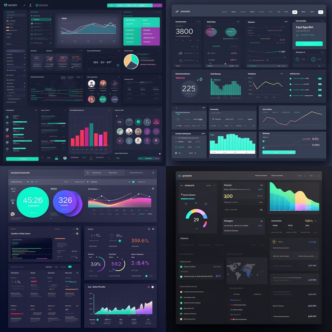 User Account Management and Transaction Overview Interface