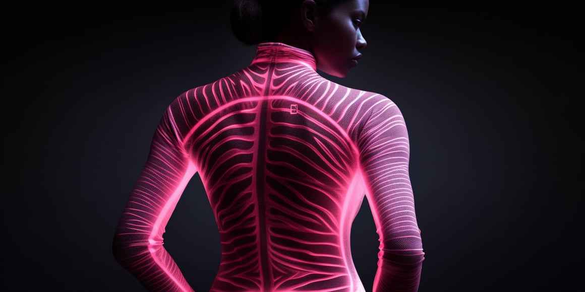 Neon Pink Zebra Skin Render