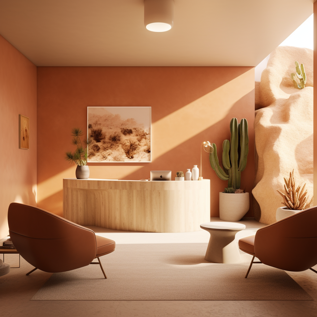 A Tranquil Spa Reception Experience