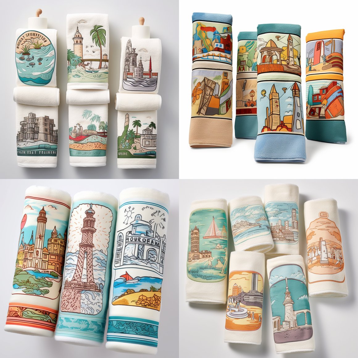 A Unique Bathroom Towel Set Journey