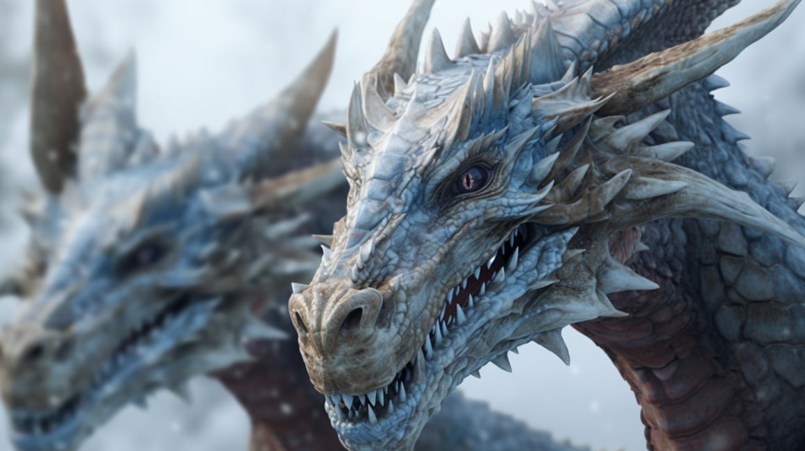 Necromancer Dragon in 4K Ultra High Detail Photography