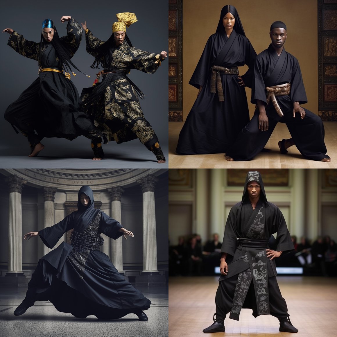A Glimpse into the Fusion of Silat Attire at London Fashion Week