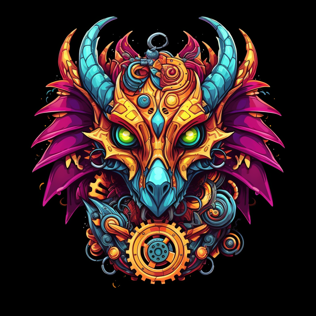 Halfway Through: Vibrant Steampunk Dragon Adventure