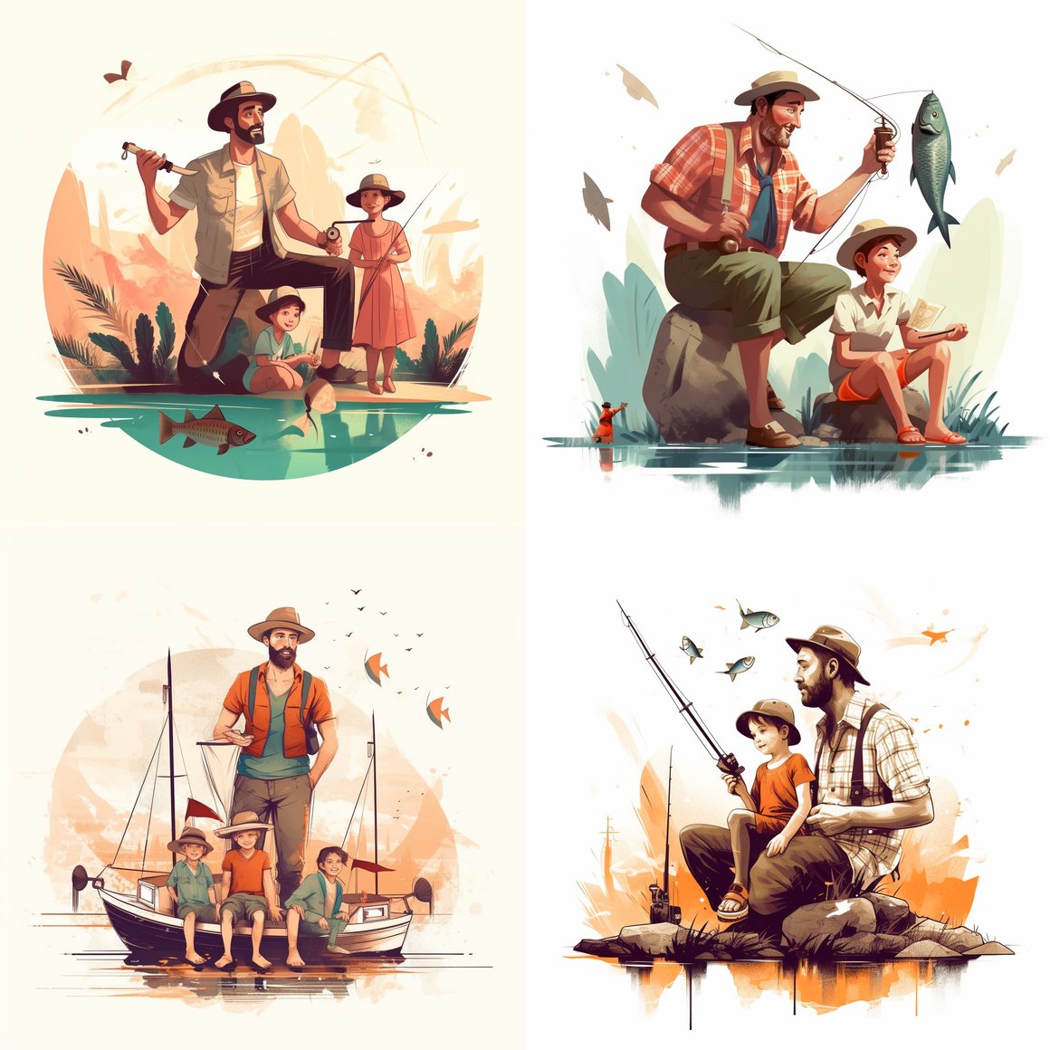 Classic Family Fishing Trip