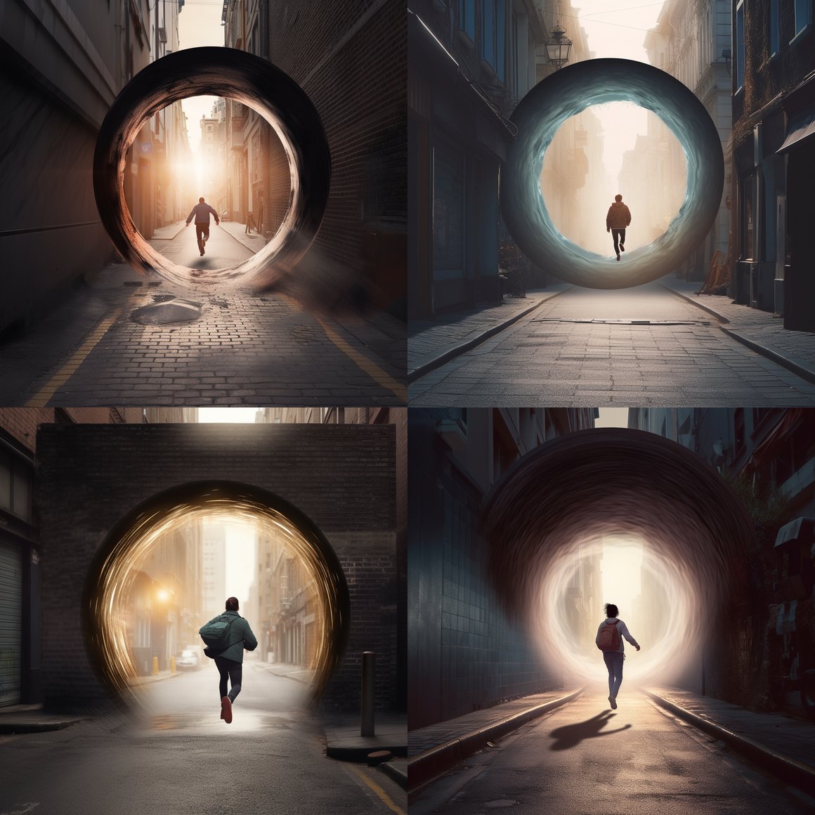 Halfway to Time Travel: An Unexpected Portal Encounter