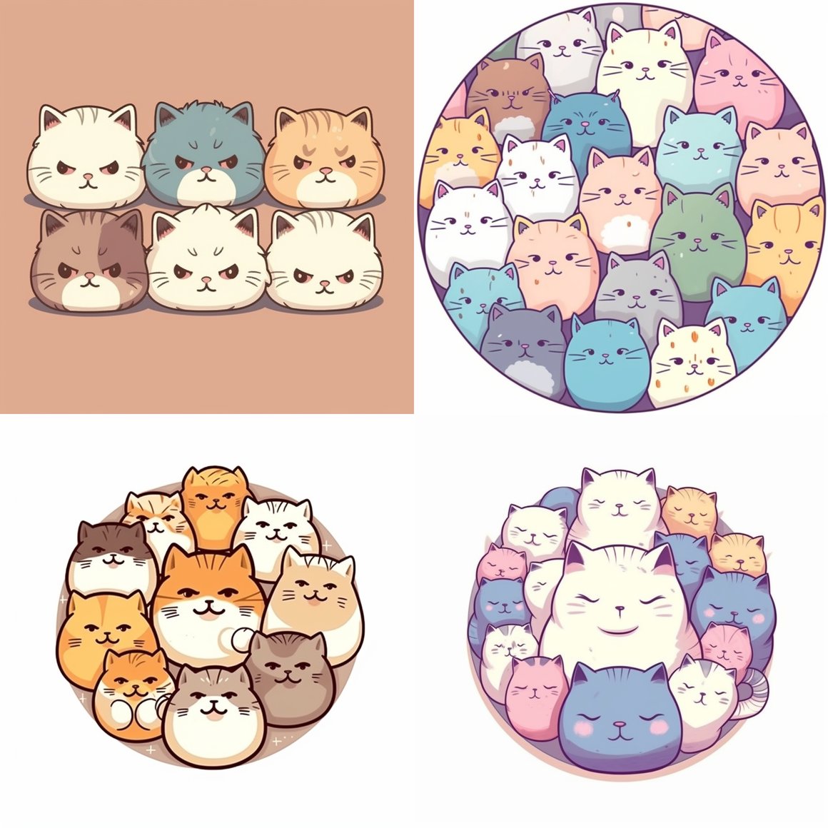 Chubby Cat's Adventure: An Illustrated Journey