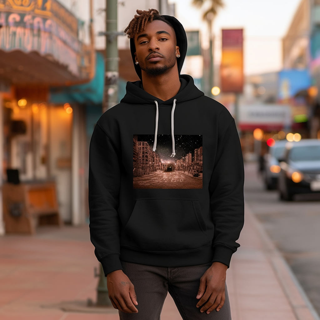Halfway Update: Modeling Black Hoodie In Los Angeles