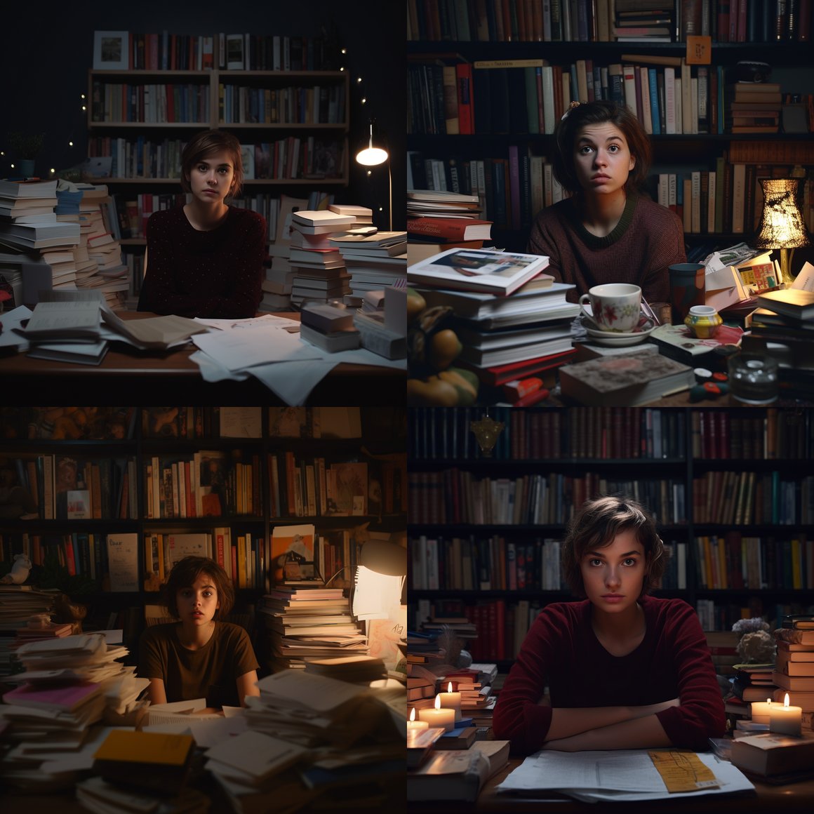 Midnight Desperation: A Student's Struggle