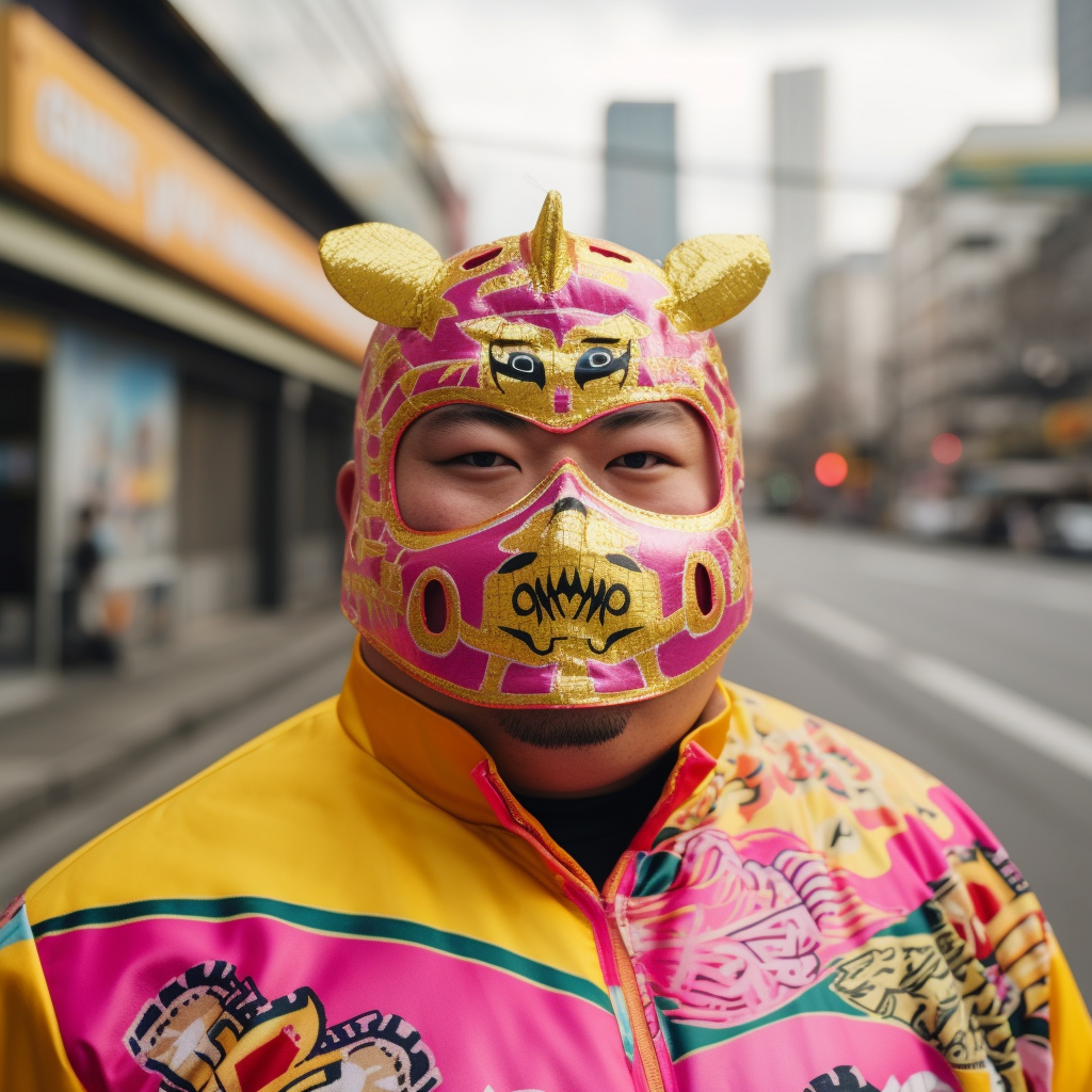 A Technicolor Journey of a Plus-Size Japanese Artist