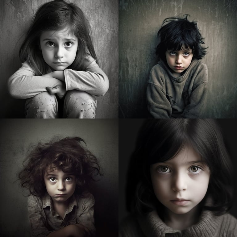 Subtle portrayal of a Child with Obsessive Compulsive Disorder Prompt ...