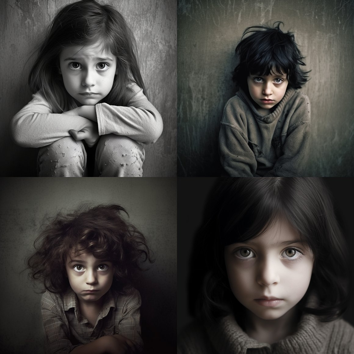 Subtle portrayal of a Child with Obsessive Compulsive Disorder