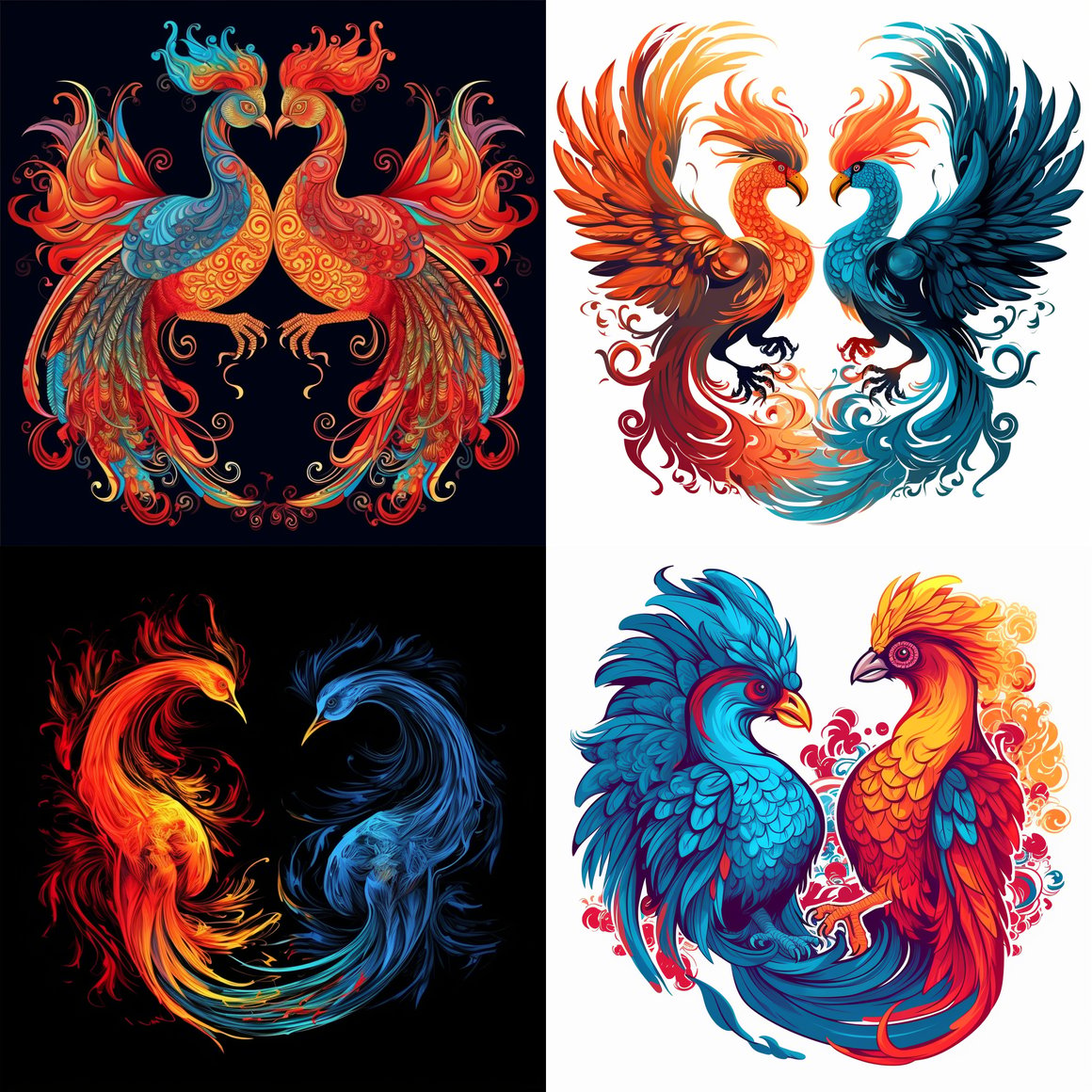 Designing the Twin-Headed Fire-Breathing Mythical Bird