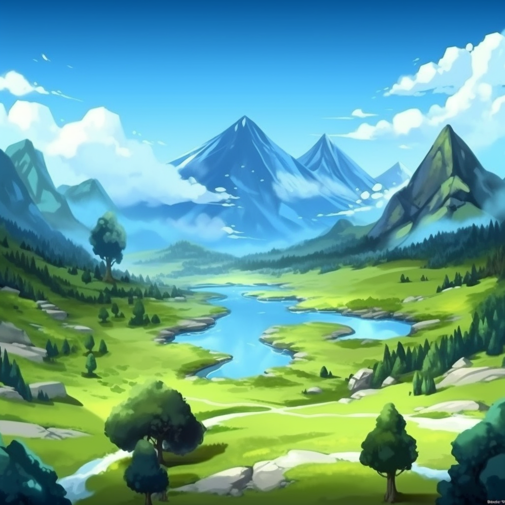 Nature's Majesty: Mountain Utopia in 4K HD