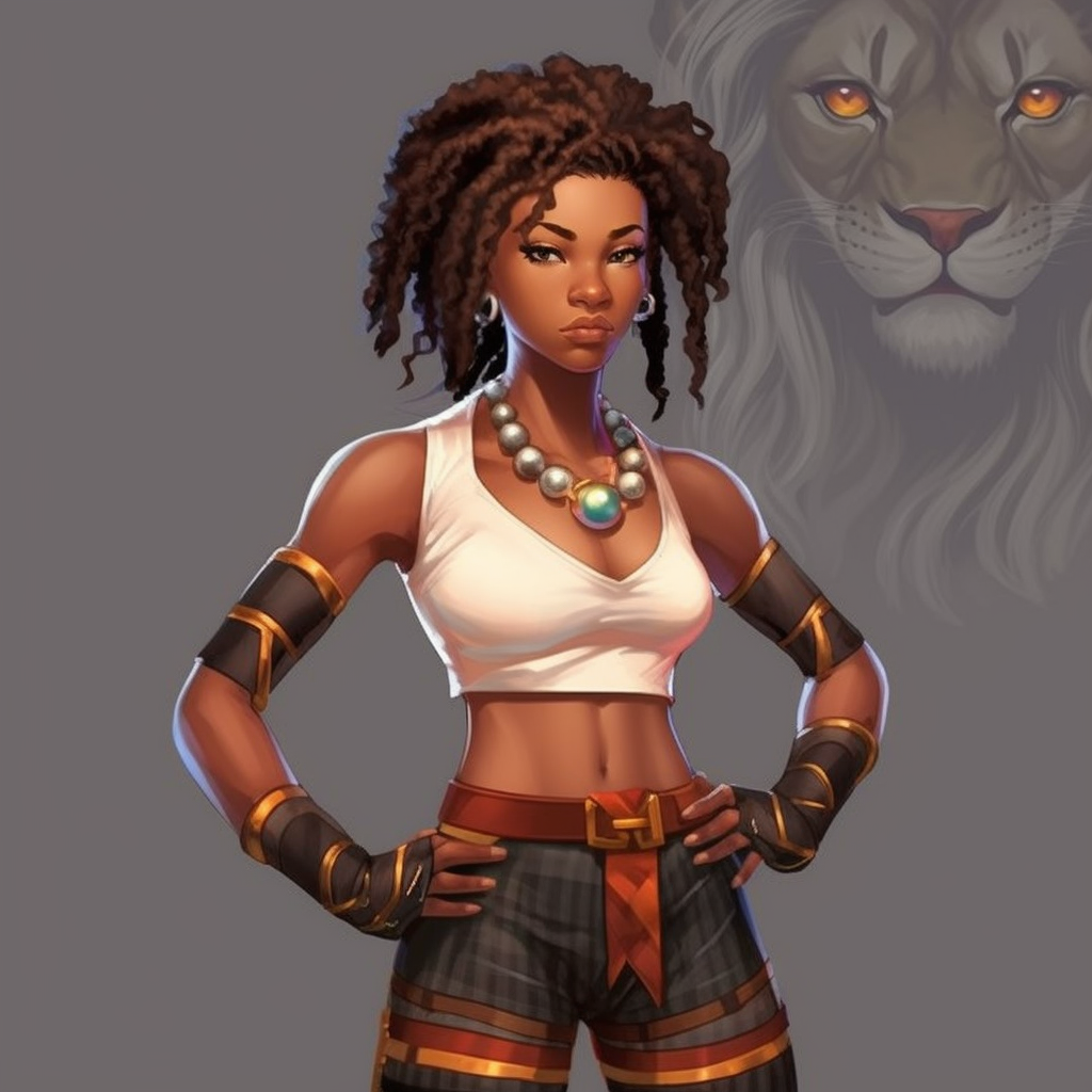 Progress of a Muscular Female Anime Character Design V 5.1