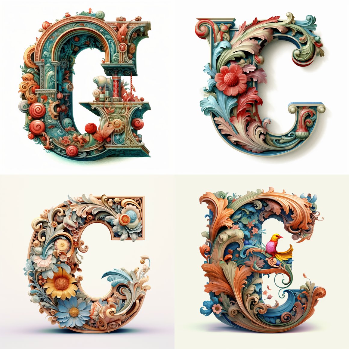 Halfway Update on the Capital Letter 'C' Design