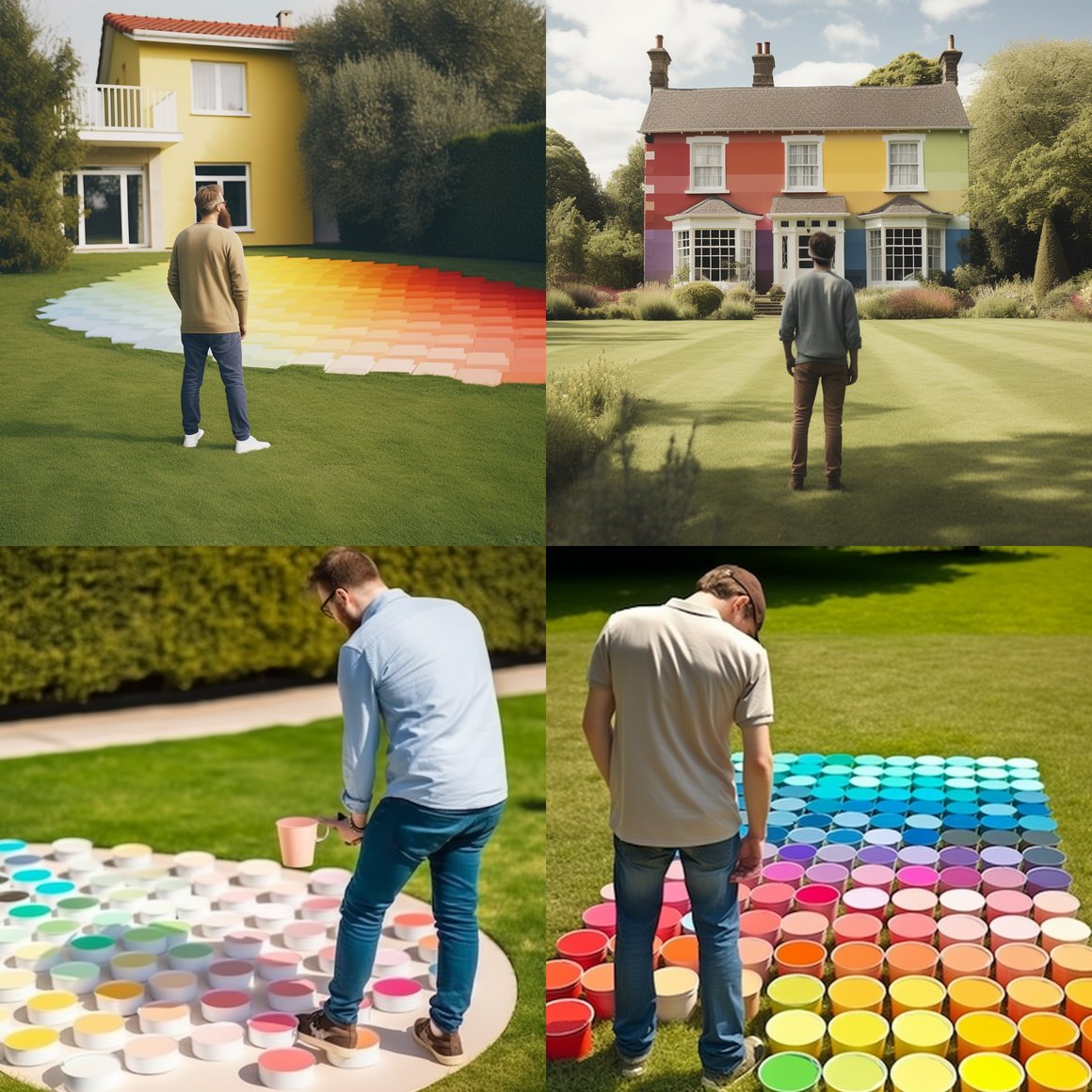 Choosing the Perfect House Paint Color: Midway Thoughts