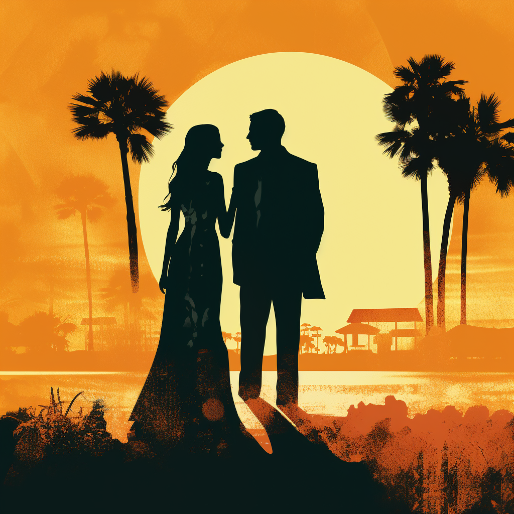 Retro Tropical Wedding: A Saúl Bass Inspired Love Story