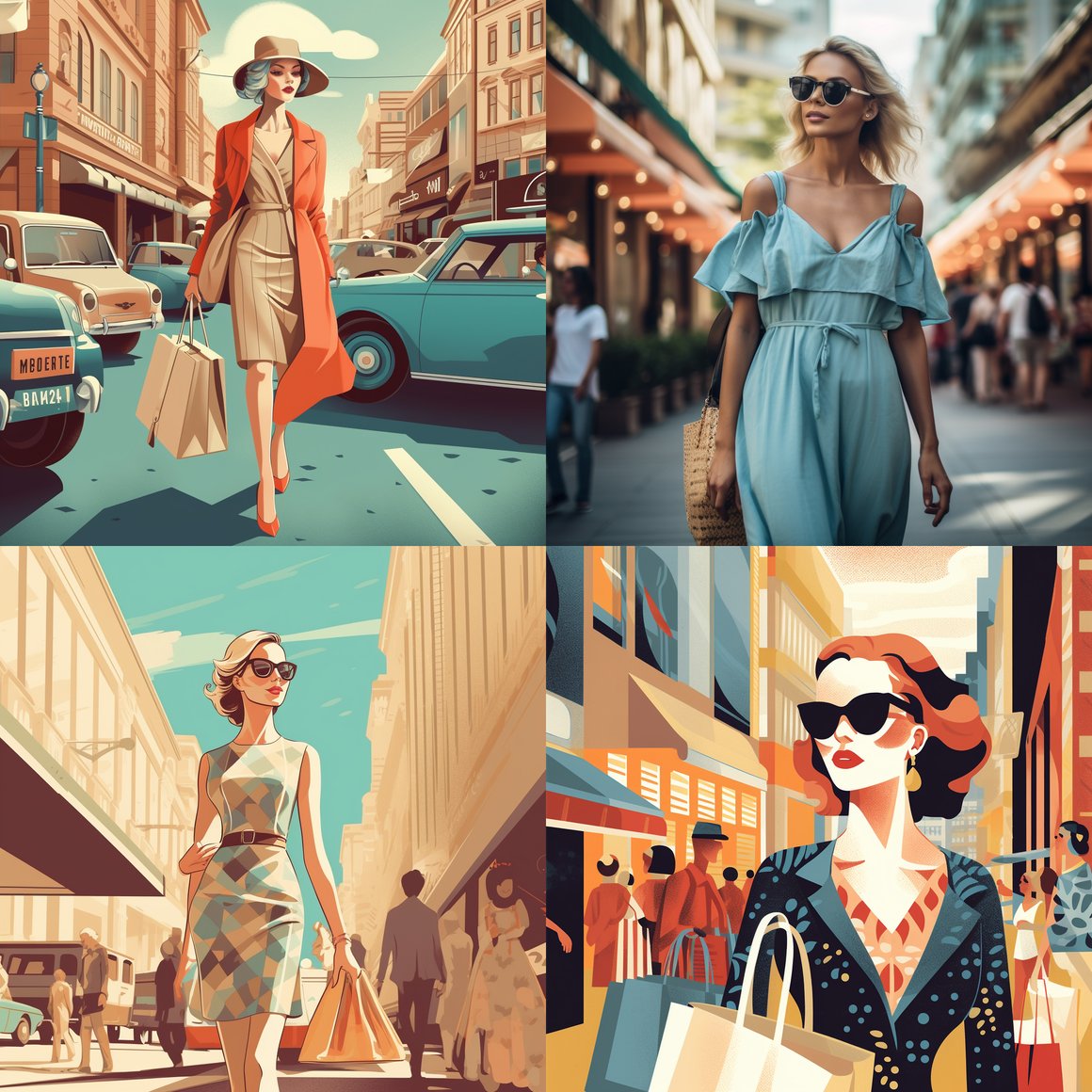 City Chic: An Urban Shopping Adventure