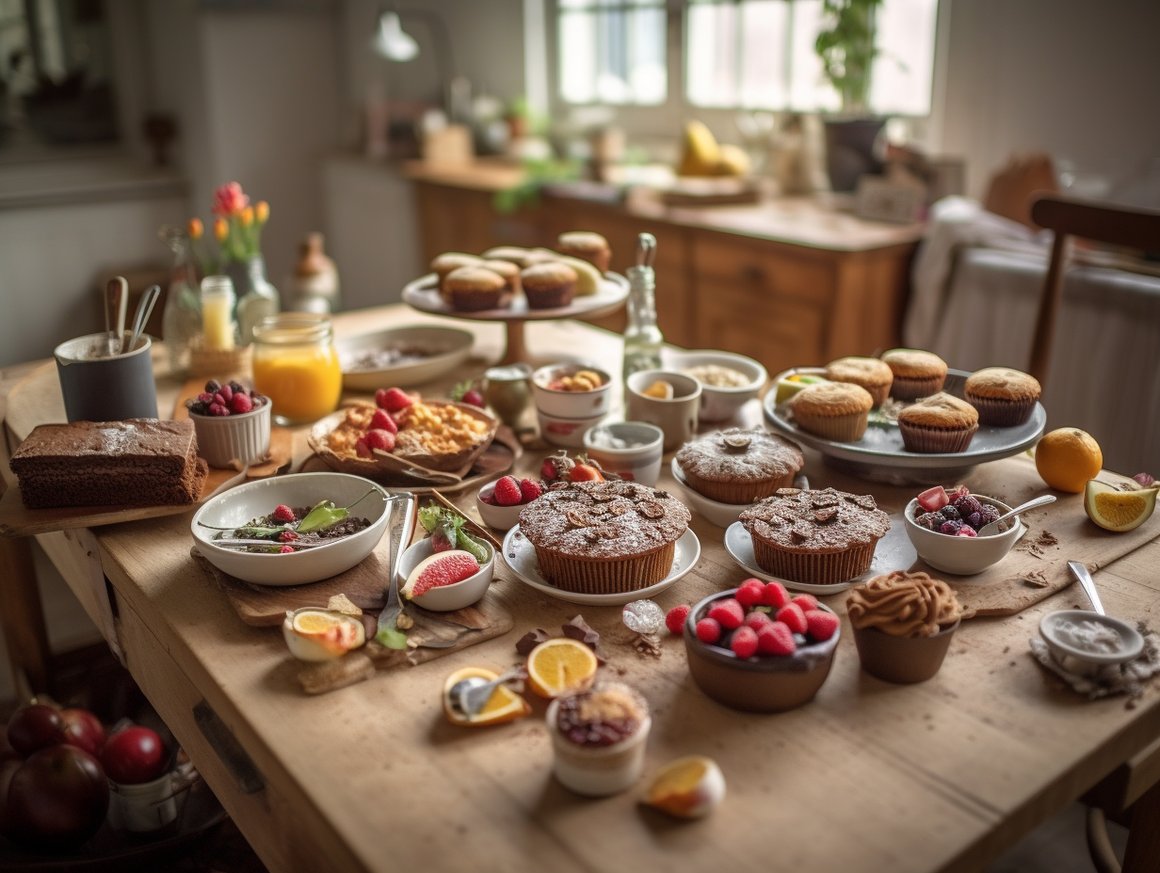 Scandinavian Kitchen Desserts - Professional Food Photography