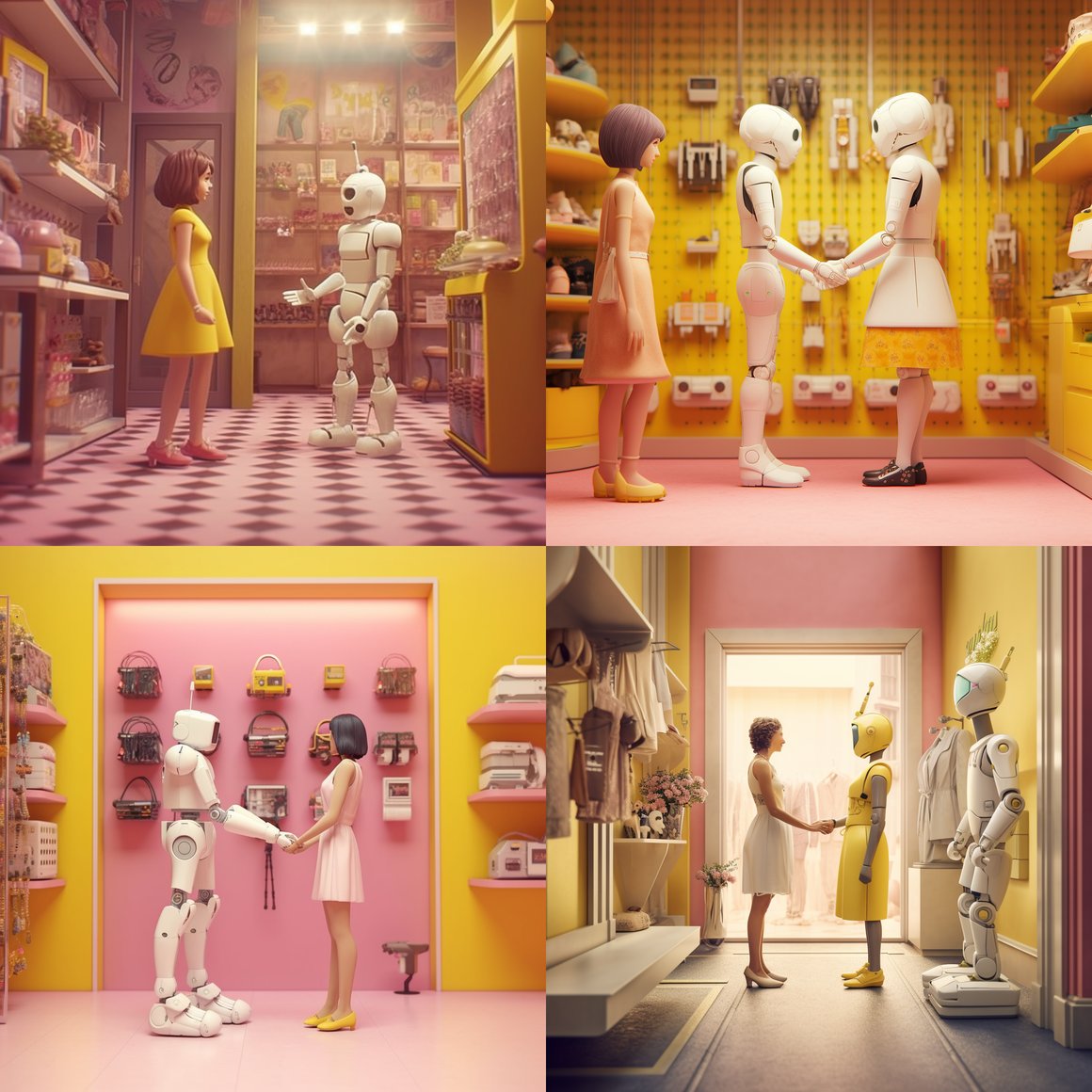 Summer Stroll: A Hyper-Real & Animated Fusion