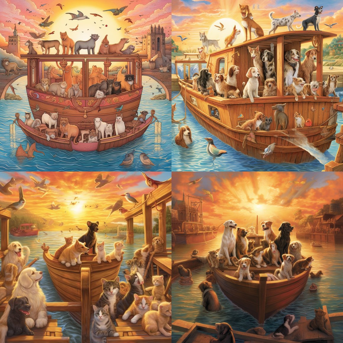 Harmony Aboard the Ancient Ark