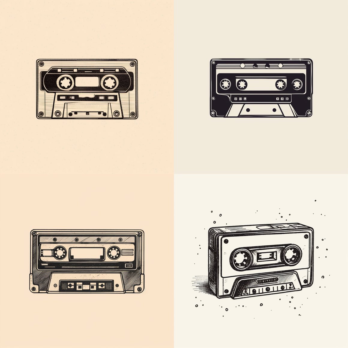 Retro Tune: A Halfway Journey in Monochrome