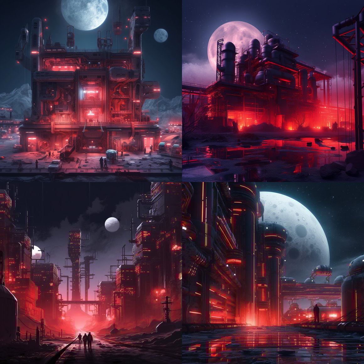 Midnight Chronicles: Red Moon Over the Android Factory