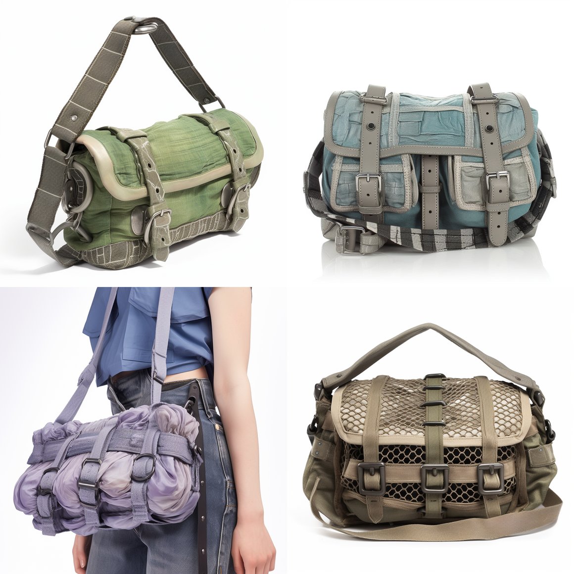 Retro-Inspired Sport Baguette Bag Details