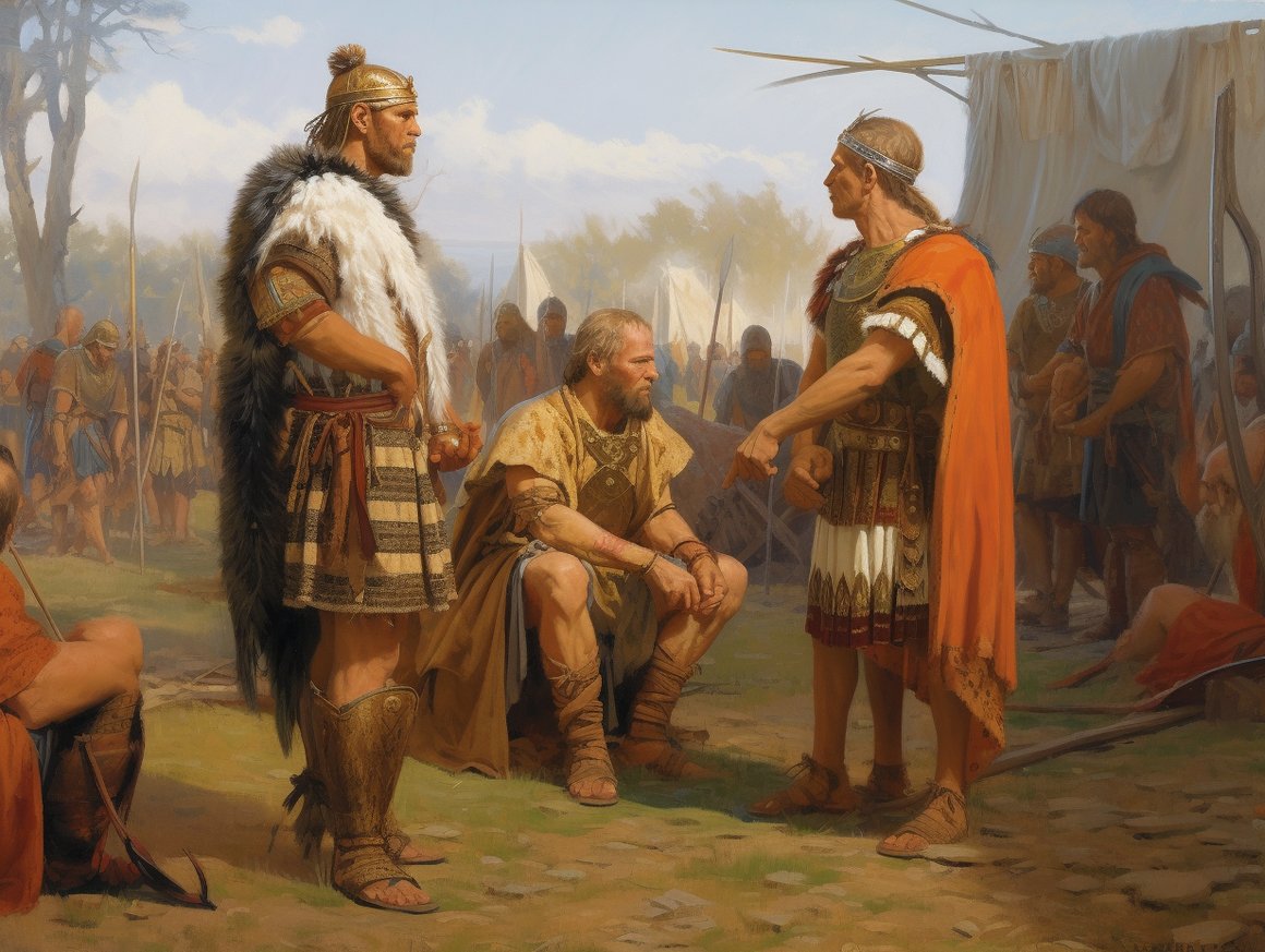 Negotiations at Twilight: A Historical Encounter