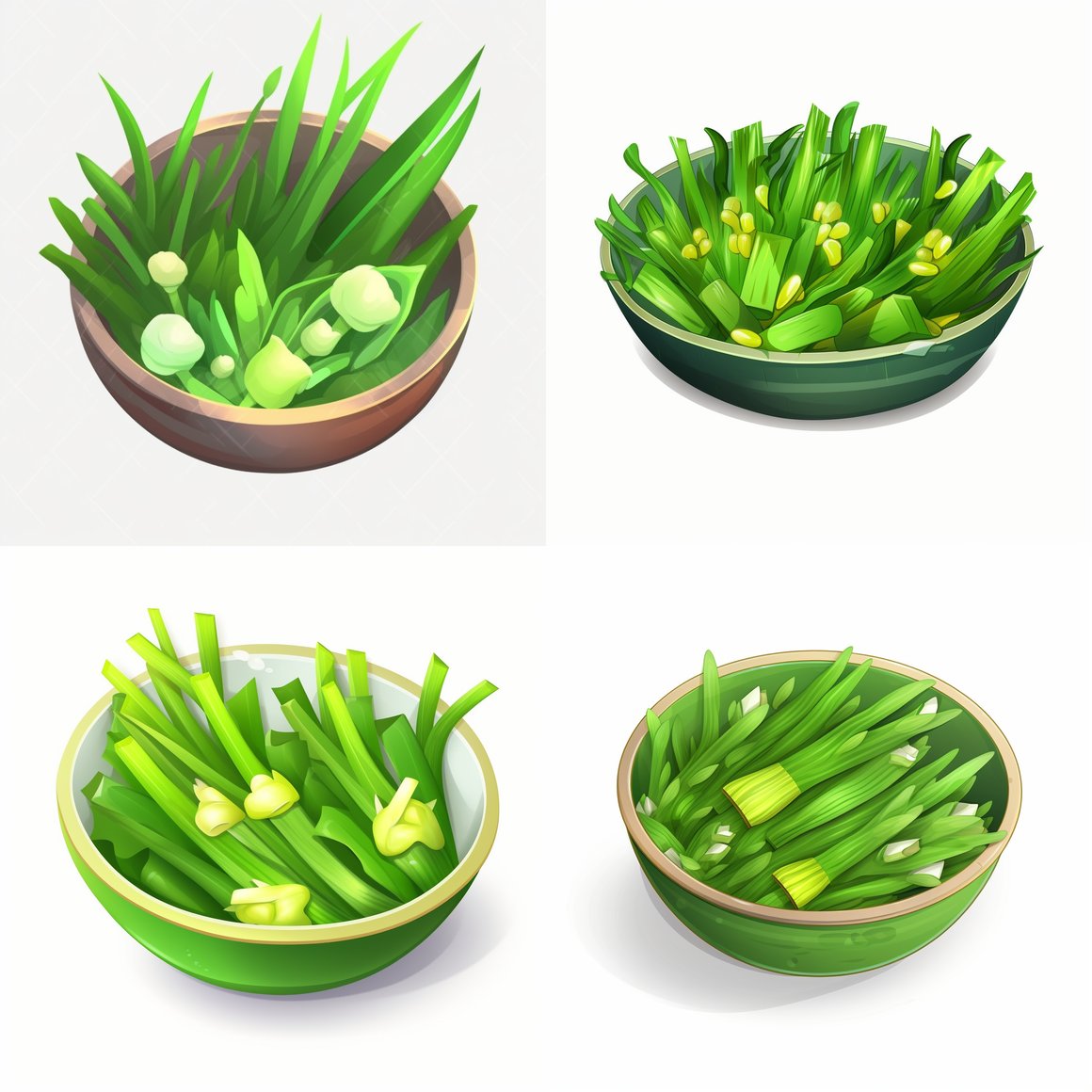 Chopped Leek Preparation Version 5