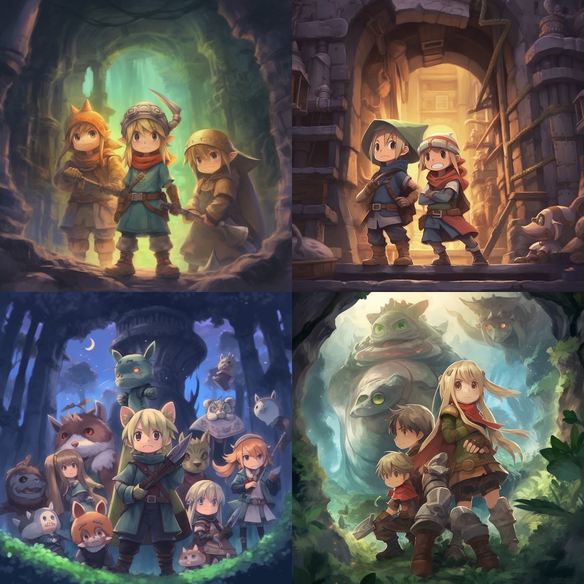 Halfway to the Abyss: Anime Heroes' Progress