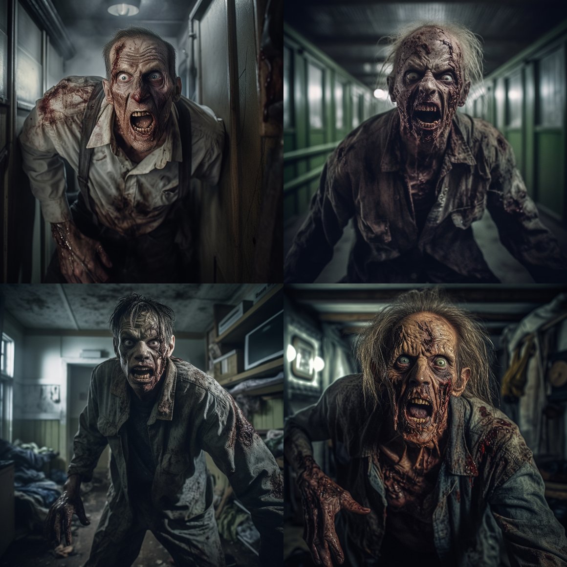 Christian Stolarz's Zombie Encounter in a Haunted House