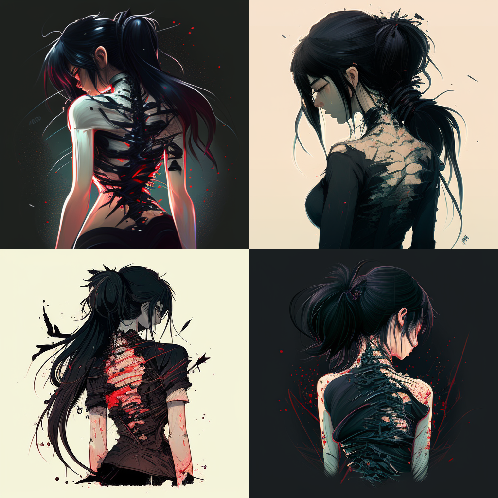 Suffering Midway: An Anime Woman's Battle With Pain