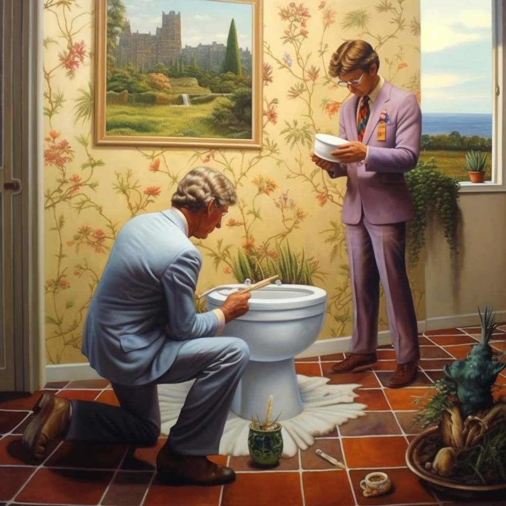 A Surreal Interlude with Prince Charles and John Denver