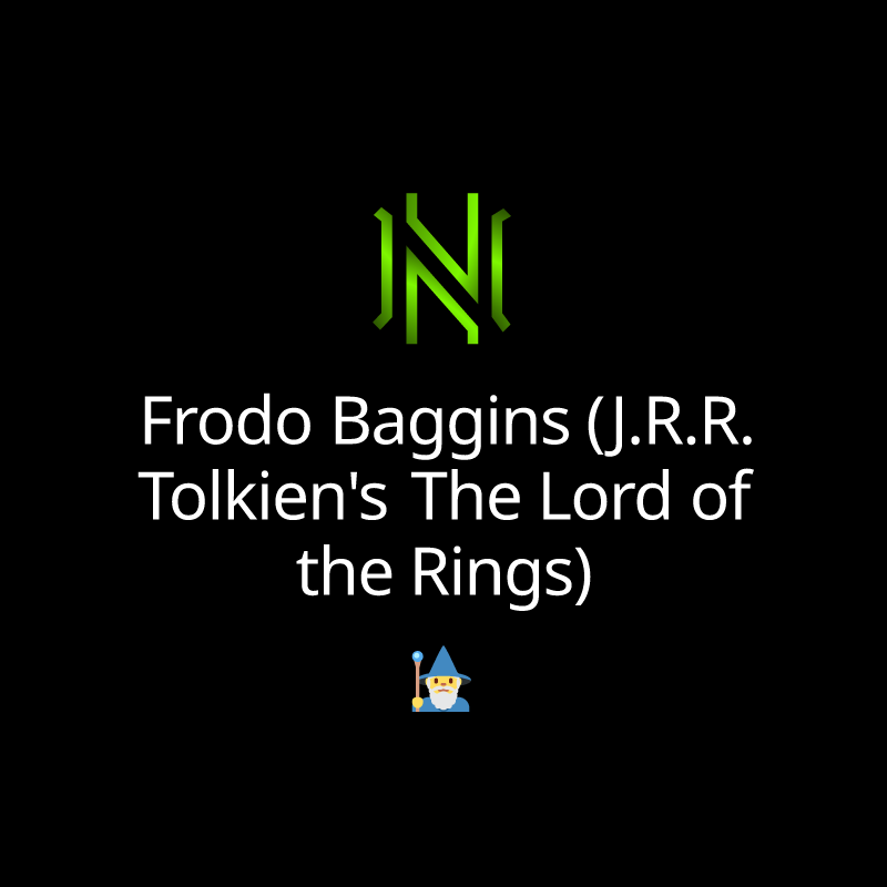 Frodo Baggins (J.R.R. Tolkien's The Lord of the Rings)