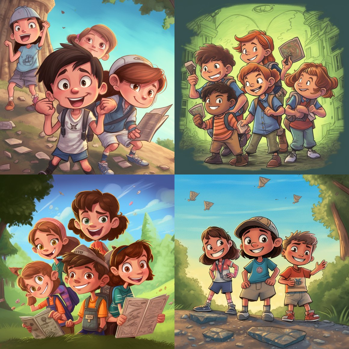 Summer Treasure Hunt Chronicles: The Park and the Woods