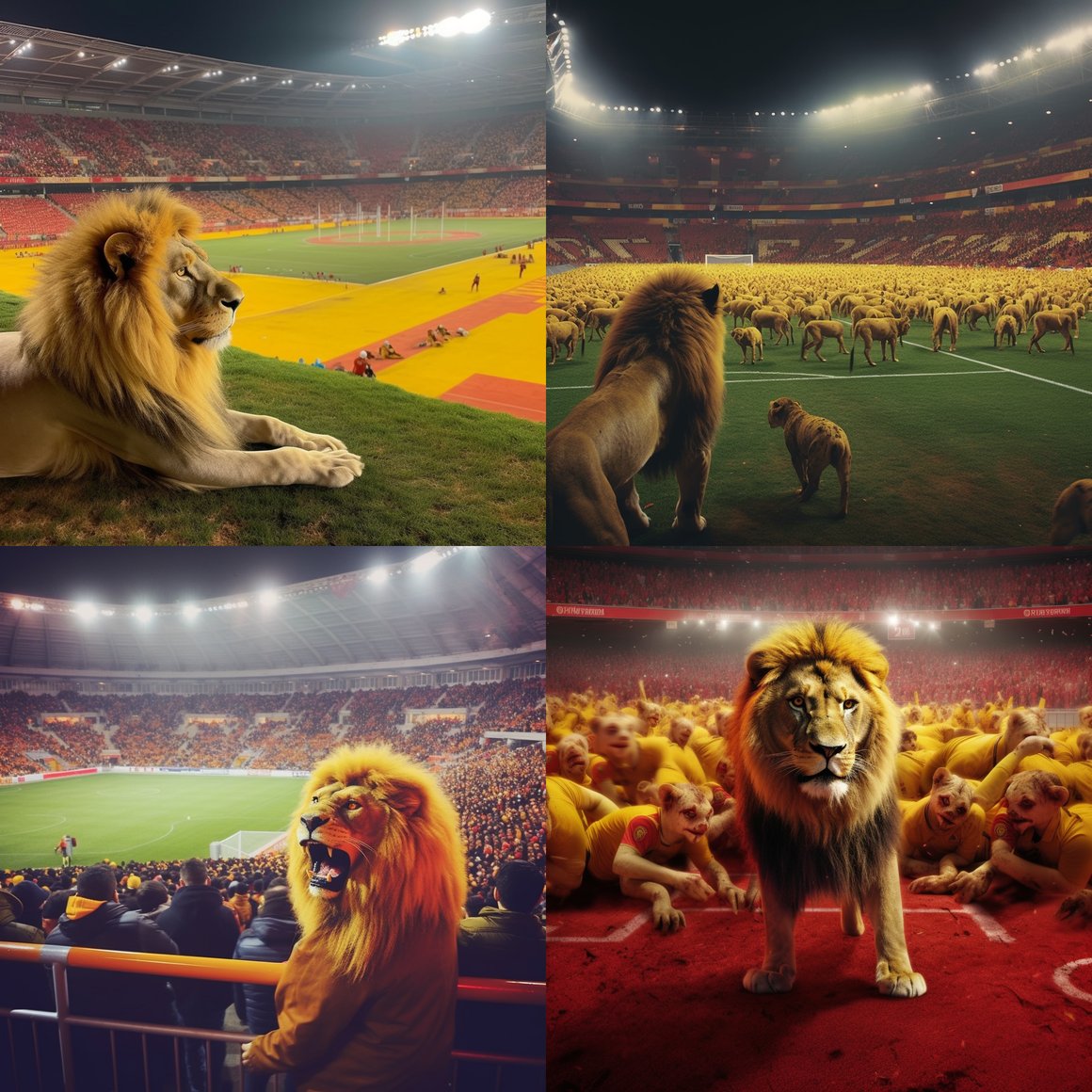The Surreal Safari in Galatasaray Stadium