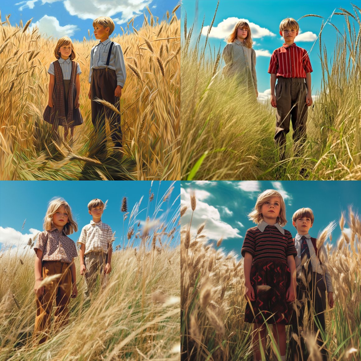 Sun-Kissed Adventures: A Childhood Journey