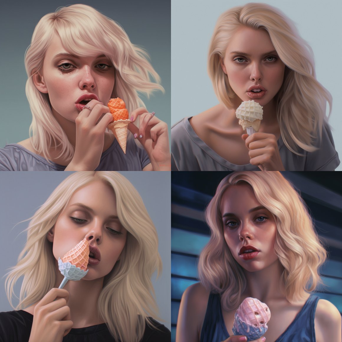 Summer Temptation: A Mid-Journey Imagery