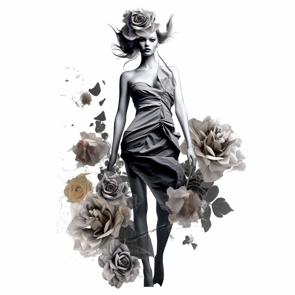Creative Process of Fashion Design: Mixed Media Exploration